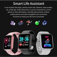 Y68 Smart Watch Waterproof Fitness Watch jam tangan perempuan Sport Watch jam tangan digital lelaki 