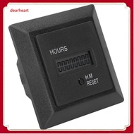【xk59】 Digital Display Hour Meter High Accuracy Timer 50/60HZ  HM‑1R 100‑240V