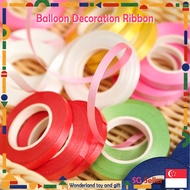 🦄SG TOY🦄Coloured Satin Ribbon High Quality Christmas Lace Ribbons Bow Party Balloon Gift Box Decoration