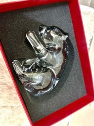 Baccarat 水晶熊擺件