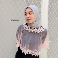 Pink Bridal Lace Bolero Wedding Party Cardigan Bww016