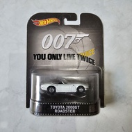 HOTWHEELS Hot Wheels Toyota 2000 GT Roadster 007 james bond