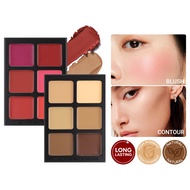 พาเลทแบบมัลติฟังก์ชัน IMAGIC บลัชออน/คอนทัวร์/เบสหน้าคงทนพาเลทแบบออลอินวันเมคอัพแบบเม็ดสีสูงกันน้ำ