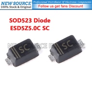 [10-50pcs] ESD5Z5.0C SC SOD523 SMD Fast Recovery Diode  New Source