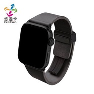 COMPLE｜Apple Watch 官方認證皮革悠遊卡錶帶 經典黑 42/44/45/49mm專用