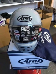 The new ARAI RAPIDE-NEO retro helmet is available for men and women in all seasons
