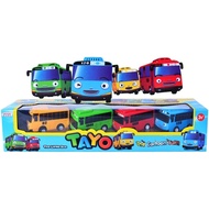 TAYO CAR CONTENTS 4PCS PULL BACK - LITTLE BUS TAYO CAR