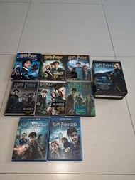 哈利波特系列 DVD 及 Blu-ray (全有粤語配音) - $400