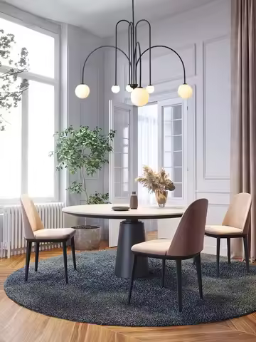Nordic minimalist living room restaurant lamp creative personality study cafe clothing store art cha