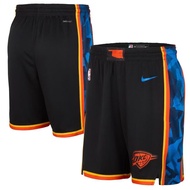 2024-25 Season NBA Oklahoma City Thunder Basketball Short Pants Jersey Sport Shorts