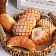 Realistic Slow Rebound Soft Scented Bread, Egg & Croissant Stress Relief Toy, Suitable For Home Deco