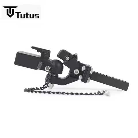 Metal Coupler Trailer Hook Connector For 1/10 RC Crawler Car SCX10 II TRX4 Defender Element Enduro D