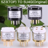 1PC 5Z3 274A 80 Tube TO 5U4G 274B 5AR4 5Z4P 4PIN TO 8PIN DIY Audio Vacuum Tube Amplifier Convert Tub
