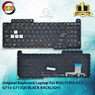 Laptop Keyboard for ROG STRAX G17 G713 G713QE BLACK BACKLIGHT Original