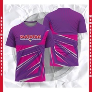 Brand New Sublimation Shirt Women's Purple Teacher Uniform Matatag Shirts