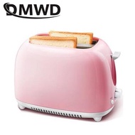 Mini เครื่องปิ้งขนมปังไฟฟ้าที่คีบเฮลโลคิตตี้ที่บีบคุกกี้ Automatics อาหารเช้า Machin Toast เตาอบ2ชิ้