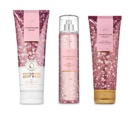 Bath and Body Works - Champagne Toast - 3 pc. Gift Set - Moisturizing Body Wash, Fine Fragrance Mist