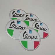 VESPA ITALY STICKER 7CM