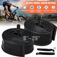 2pcs 8"/10"/12"/14"/16"/18"/20"/22"/24"/26"/27"/29" X 1.75-2.125" Premium Bicycle Inner Tubes With T