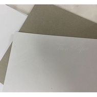 Fion A5/A6-Gray Copper Card 350lb/400lb-Bookmark/Small Card/Postcard-Thick Card/Bottom Plate/Paper B