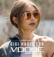 🈹️ GIGI HADID FOR VOGUE EYEWEAR 太陽眼鏡 橘色飛行員墨鏡 sunglasses