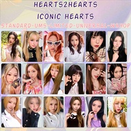 HEARTS2HEARTS ICONIC HEARTS PHOTOCARD UNOFFICIAL PREMIUM