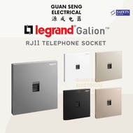 Legrand Galion RJ11 Telephone Socket | Guan Seng Electrical