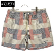 Barbour MSW0071ST17 貼布泳褲，中號