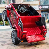 Dual-Seater Remote Control Baby Electric Car 4WD Off-Road Pickup
