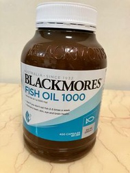澳洲 Blackmores Fish Oil 1000 魚油丸 400粒 26年到期