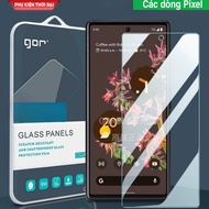 Cường lực Gor Pixel 6 / 6A / Pixel 7 / 7A / Pixel 8 / 8 Pro / Pixel 9 / 9 Pro / 9 Pro XL trong suốt 