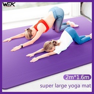[In stock]Double Big Yoga Mat Extra Large Exercise Mat Enlarged Gym Mat Fitness Mat Gymnastics Mat H