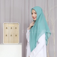 BAWAL VOILE CROCHET SULAM | TUDUNG BAWAL CHIFFON VOIL BIDANG 45  | BAWAL PREMIUM CHIFFON VOILE