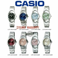 Original Casio Ladies [2YEARS WARRANTY] LTP-1241D Series Youth Entice Analogue LTP-1241D-4A LTP-1241