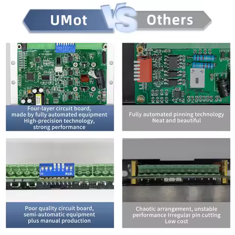 Motor Hybrid Stepper Control UMOT 2/3 Phase Pulse+direction/IO Potentiometer Control Hybrid Stepper 