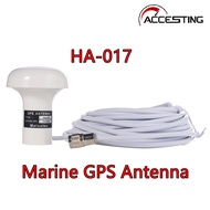 เสาอากาศ G-PS 1ชิ้นเสาอากาศ Marine G-Ps HA-017พร้อมสายเคเบิล10เมตรตัวเชื่อมต่อ tnc สาย RF เชื่อมต่อ