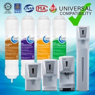 SAEMMUL 11”I UF WATER FILTER SET 4 STAGE HALAL COMPATIBLE FOR ELKEN K100 K200K300K400 N100N200N300N4