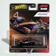 Mclaren Lando Norris 4 2025 F1 Dash J Manufacturer Sticker at the back