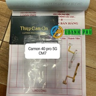 Replacement volume power cord for tecno camon 40 pro 5g/CM7
