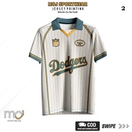 Jersey BOXY BASEBALL DODGERS/BREWERS FULL Prinrting