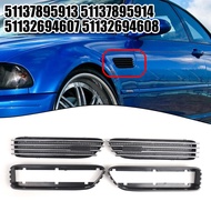 E46กระจังหน้าสำหรับ BMW กันชนรถสำหรับ M3 2001 2006การติดตั้งที่รวดเร็วและเชื่อถือได้