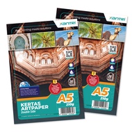 FixPrint Double Side Art Paper A5 210gsm Art Card