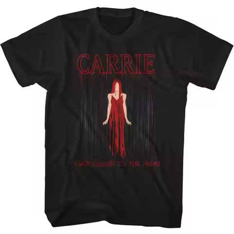 Carrie Stephen King 1976 Horror Movie Take To The Prom Men's T Shirt