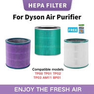 【HEPA Filter】Compatible For Dyson TP00 TP01 TP02 TP03 AM11 BP01Air Purifier Activated Carbon Replace