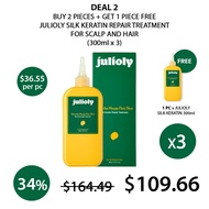 (JULIOLY) Silk Keratin Repair Treatment for Scalp and Hair 300ml - COCOMO