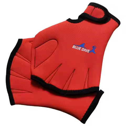 Adult Children's Diving Swimming Gloves Open Fingers Paddling Duck Paw Gloves Snorkeling Sailor Webb