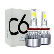 [ YIDEA HONGKONG] Car LED Headlight C6 H4 H7 H11 9012 9004 Car Low And High Beam LED