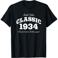 90 Year Old Vintage Classic Car 1934 90Th Birthday T-Shirt