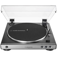 Audio-Technica AT-LP60X-GM Fully Automatic Belt-Drive Stereo Turntable, Gunmetal/Black, Hi-Fi, 2 Spe