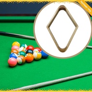 [FenteerMY] Billiard Pool Ball Rack 9 Ball Diamond, Smooth, Wooden Positioning Frame, Pool Table Acc
